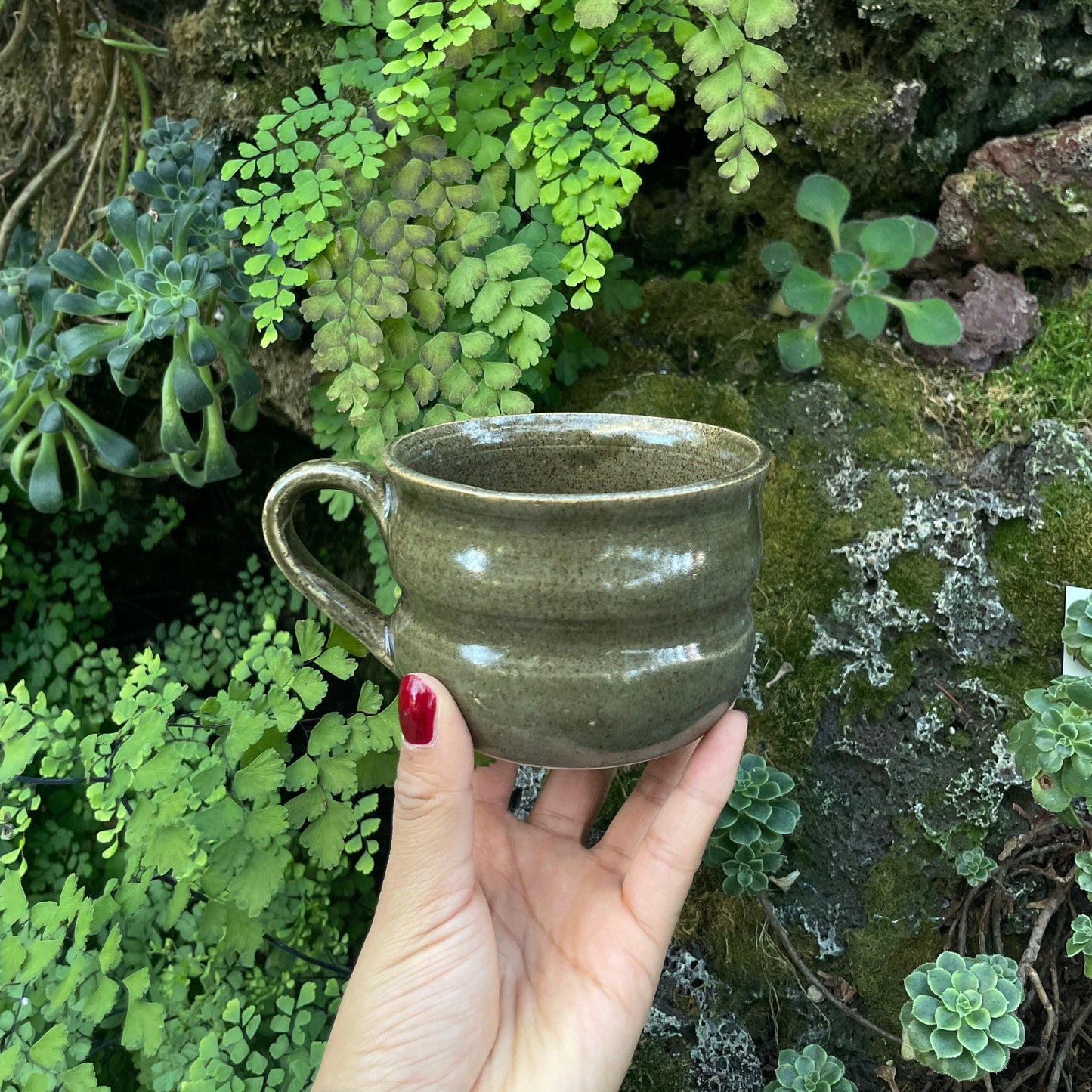 Tea cup - Moss